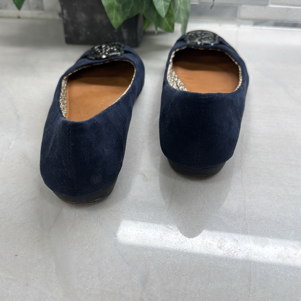 Daisy Fuentes Women’s Shoes Navy Ruby Ballet Flats Size 7M - Picture 4 of 6